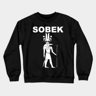 Sobek Ancient Egyptian God Crewneck Sweatshirt